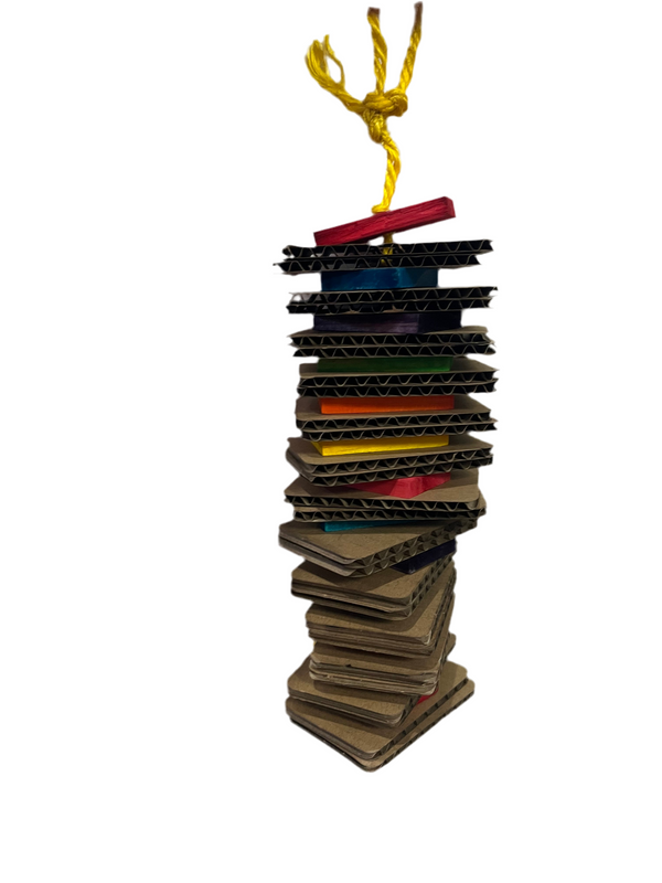 Prevue Hendrix Shredding Stack Bird Toy