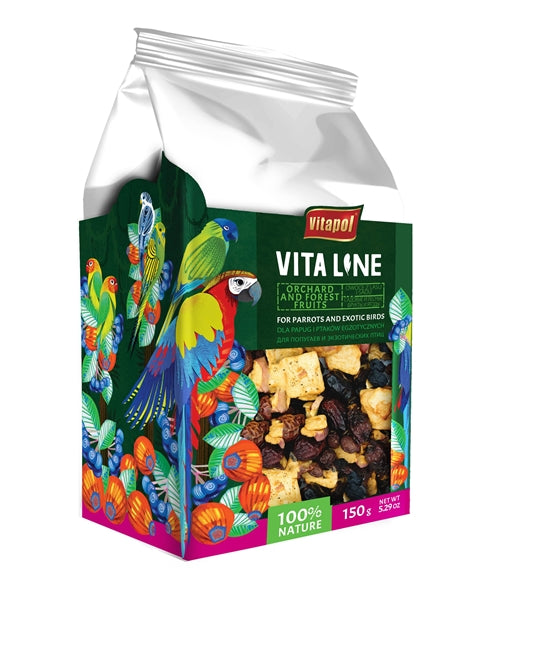 A&E Cage Vitapol Vita Line Forest and Orchard Fruits Bird 150g