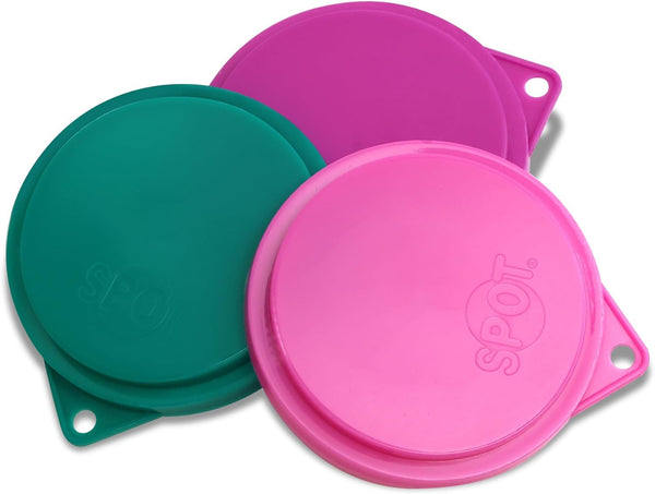 SPOT Pet Food Can Covers - Reusable Wet Pet Food Lid