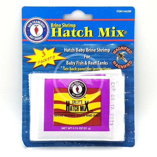 San Francisco Bay Brine Shrimp Hatch Mix 3pk