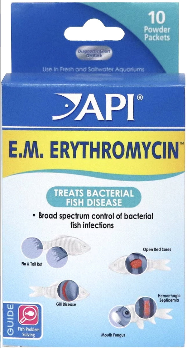 Paquete de polvo de eritromicina API EM