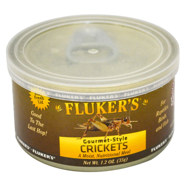 Fluker's Gourmet-Style Crickets Reptile Food