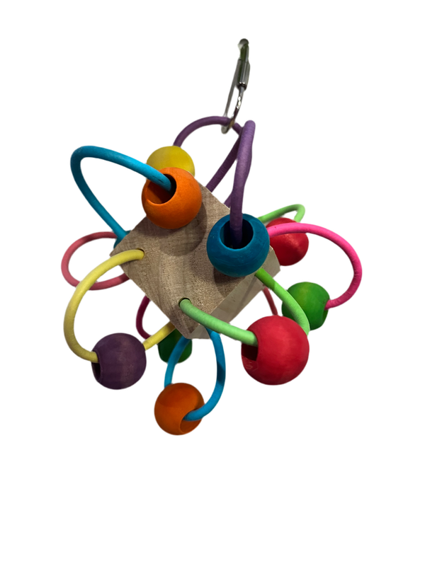 A&E Happy Beak Tally Cruncher Bird Toy