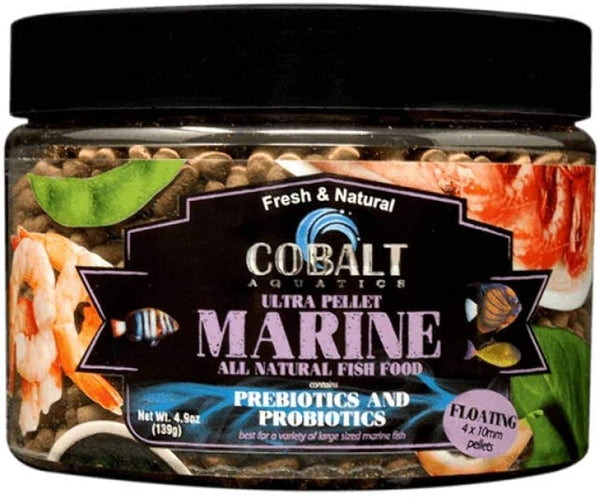 Cobalt Aquatics Ultra Pellet Marine All Natural Fish Food