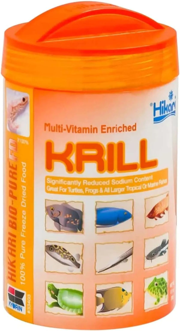 Krill enriquecido con multivitaminas Hikari