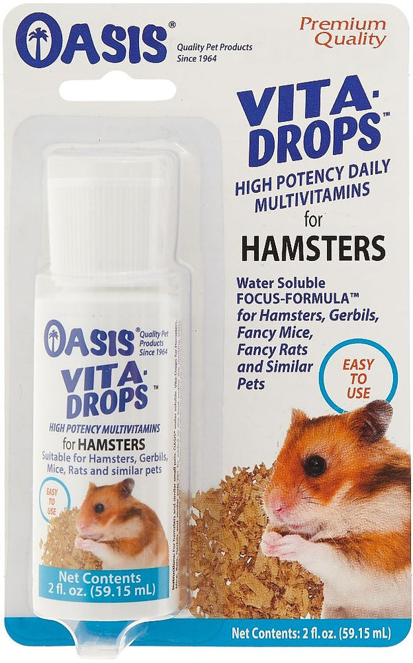 Gotas Oasis Vita para hamsters