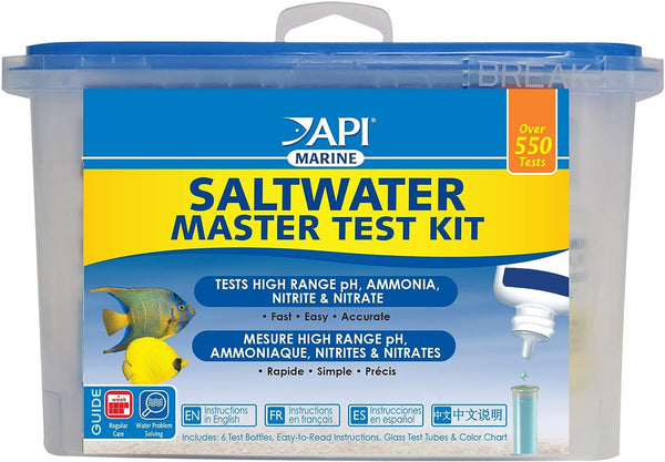 Kit de prueba maestro API de agua salada