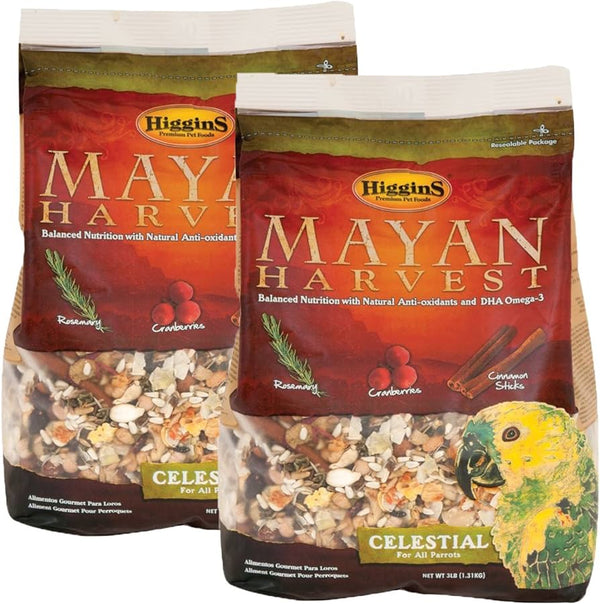 Higgins Mayan Harvest Celestial Parrot 3 Lb