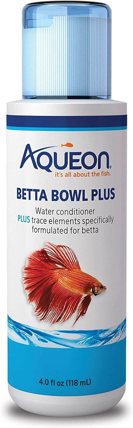 Aqueon Betta Bowl Plus Acondicionador de agua 4oz