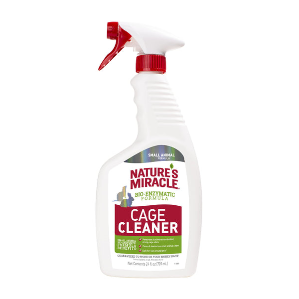 Nature's Miracle®, Limpador de Fórmula para Gaiolas para Pequenos Animais - 24 onças (24 onças)