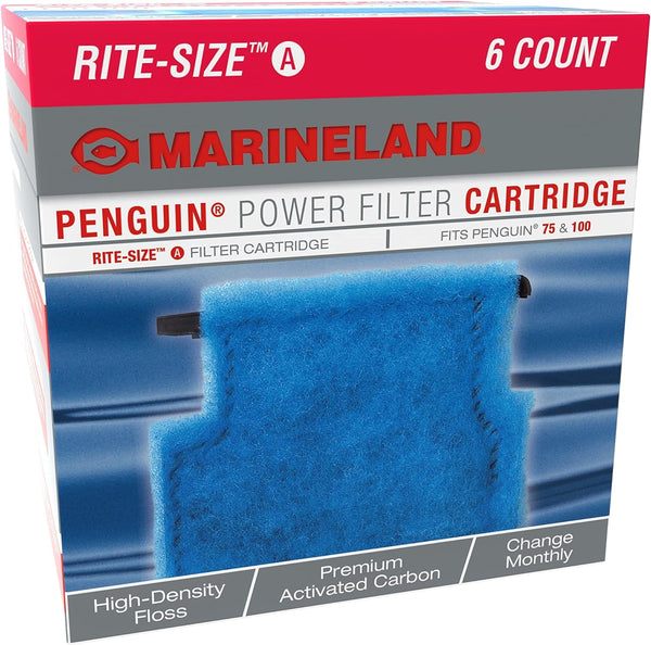 Cartucho Marineland Penguin Rite-Size, pacote com 6 