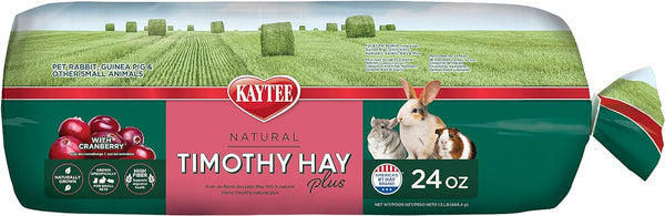Kaytee Natural Timothy Hay Plus with Cranberry