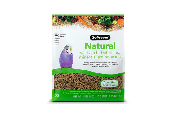 ZuPreem Natural Pájaro Pequeño 20 lb