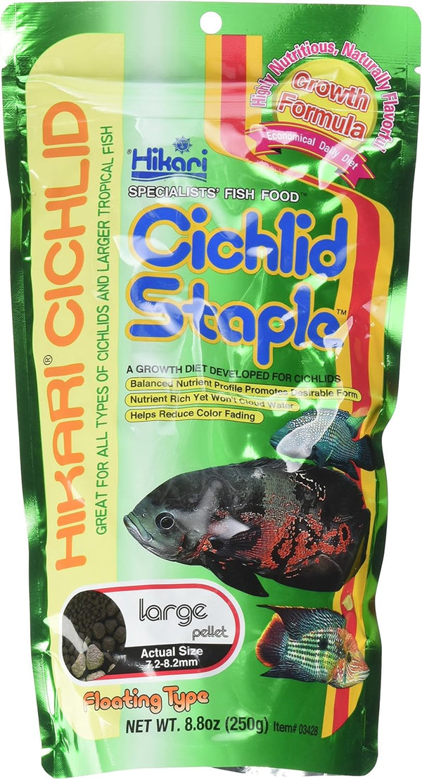 Alimento básico para peces cíclidos Hikari