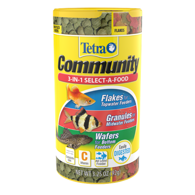 Tetra Community 3 em 1 Select-A-Food 