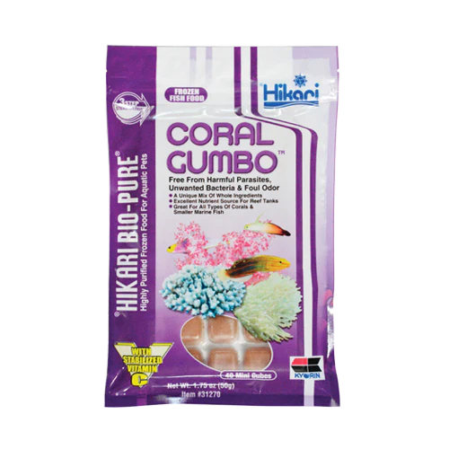 Hikari Bio Pure Coral Gumbo Cubos Congelados 1.75oz