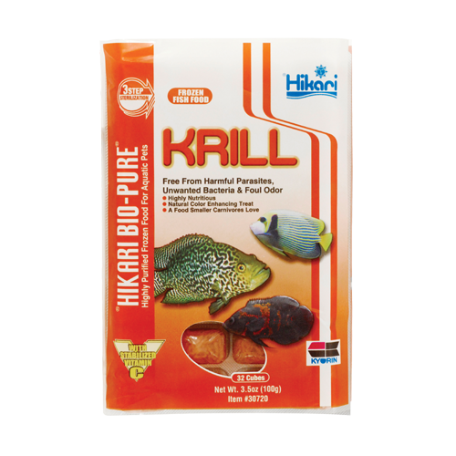 Cubos Congelados Hikari Bio Pure Krill 3,5 onças