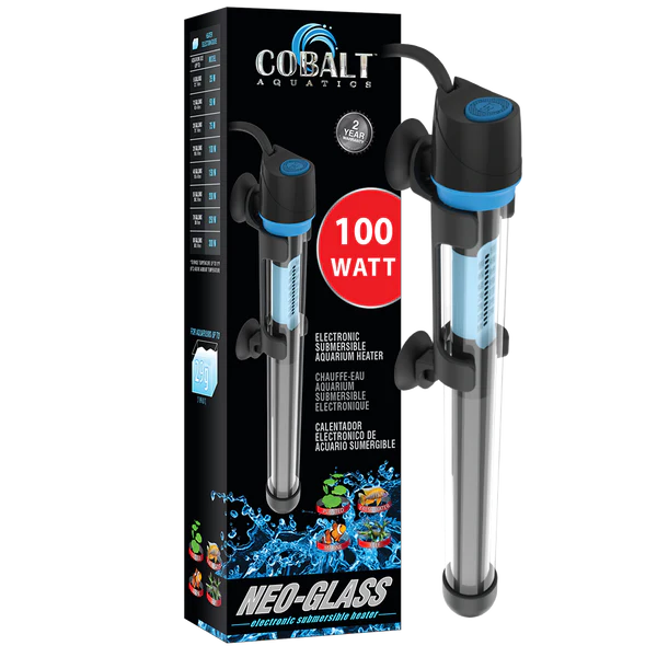 Aquecedor submersível para aquário Cobalt Aquatics