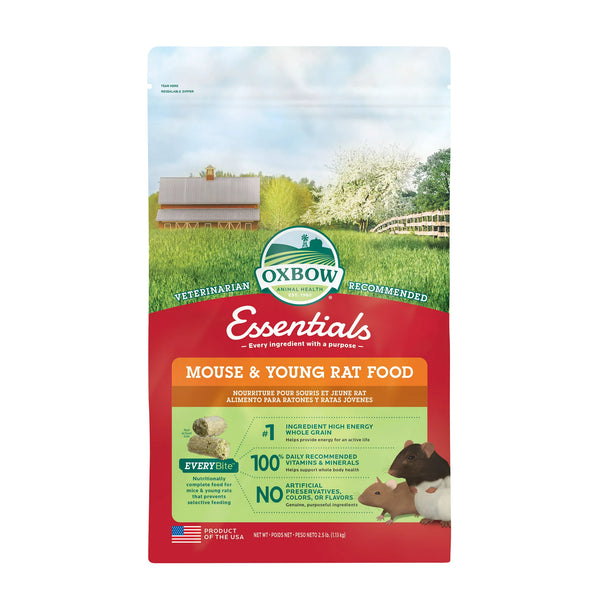 Oxbow Essentials Mouse & Young Rat Food 2.5