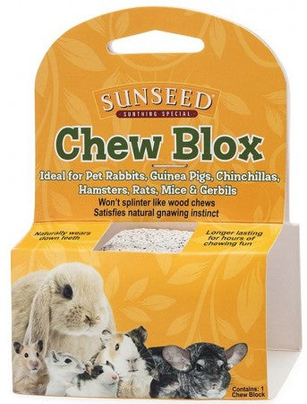 Vitakraft / Sunseed Blox masticable para animales pequeños 1.25 oz
