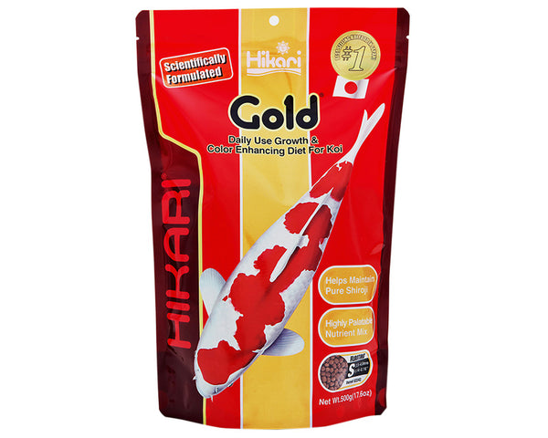 Dieta para melhorar a cor Hikari gold Koi