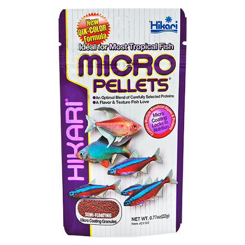 Micropellets tropicales Hikari