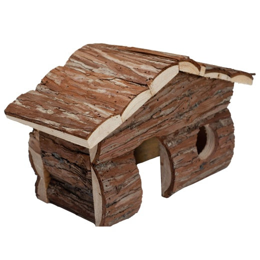 A&E Cage Nibbles Medium Log Cabin for Small Animals