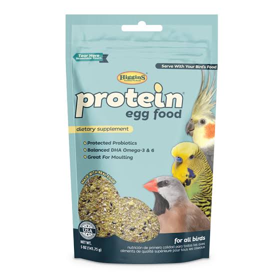 Higgins Proteína Huevo Alimento para pájaros 5oz