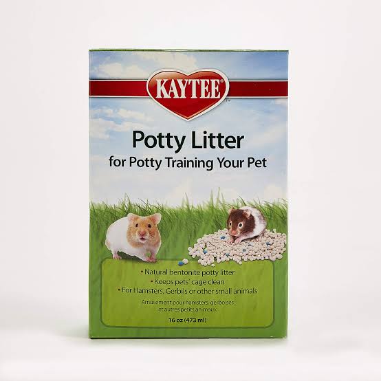 Ninhada potty para pequenos animais Kaytee