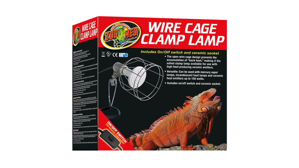 Zoo Med Wire Cage Clamp Lamp