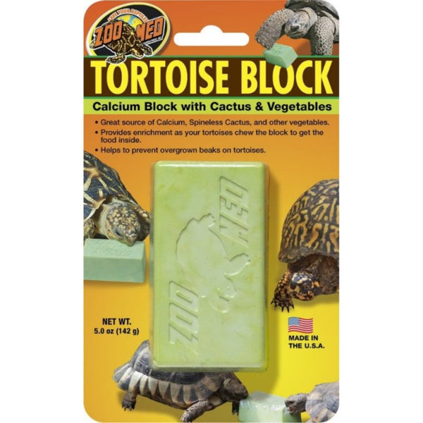 Bloco de banquete Zoo Med Tortoise, 5 onças