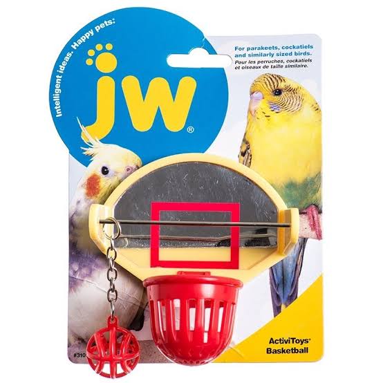 JW Activity Baskeball Bird Toy