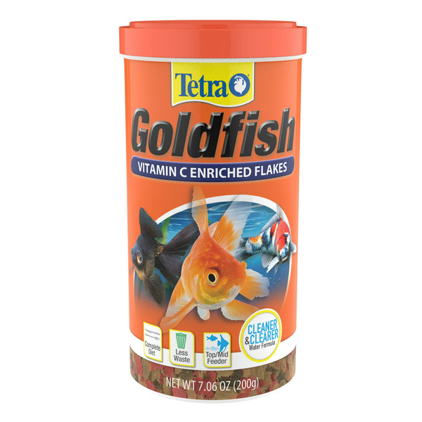 Flocos enriquecidos Tetra Goldfish 7,06 onças