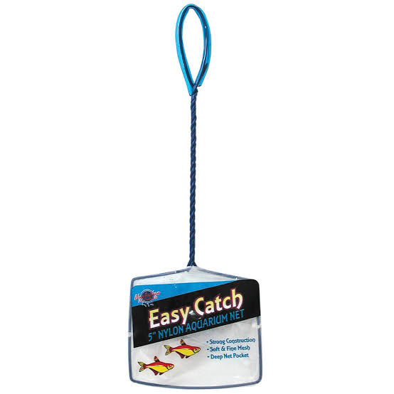 Rede macia para aquário de nylon Easy Catch