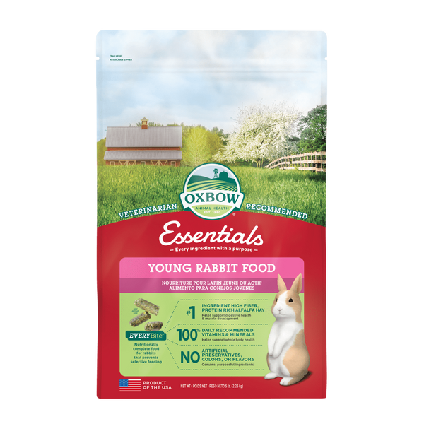 Oxbow Essentials Young Rabbit Food 5LB