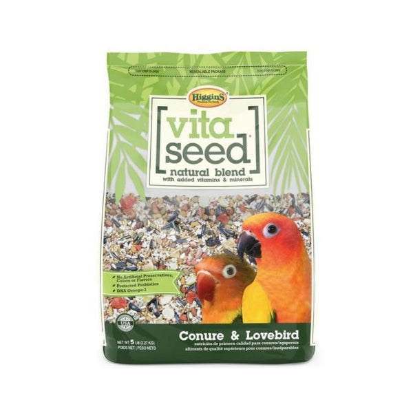 Higgins Vita Seed Conure & Lovebird Bird Food
