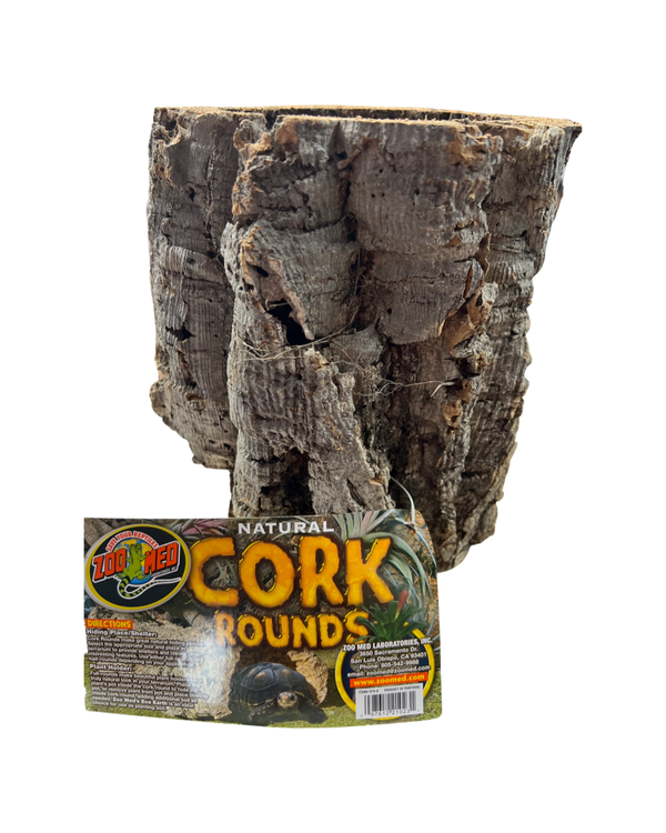Zoo Med Natural Cork Rounds Cork Bark "O tamanho e a forma podem variar"