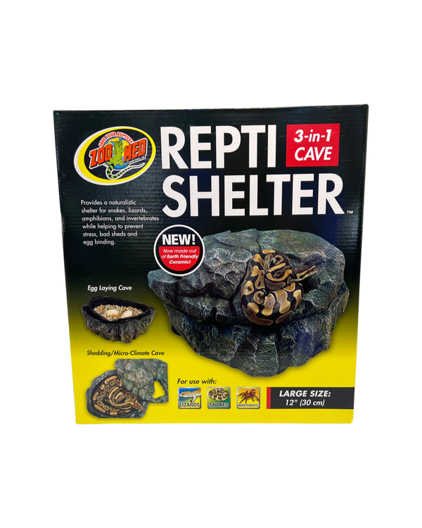 Zoo Repti Shelter 3-in-1 Cave