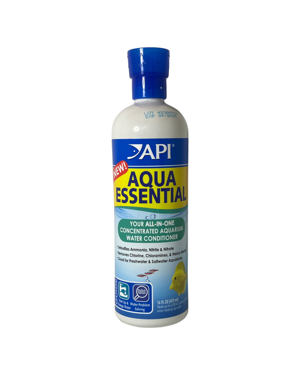 Acondicionador de agua todo en uno API Aqua Essential