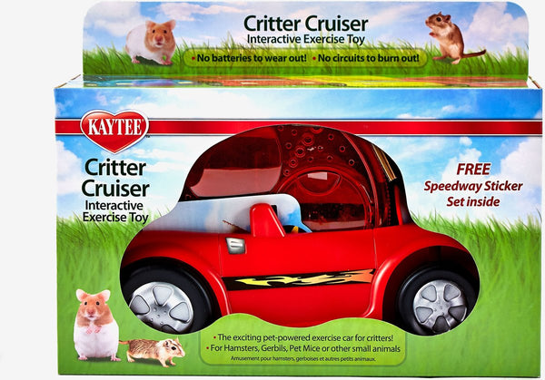 Kaytee Critter Cruiser Small Animal Exercise Wheel, Color Varies, Small