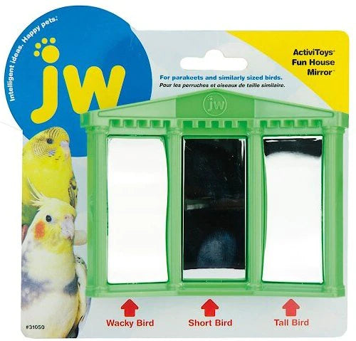 Brinquedo JW Pet Activitoy Birdie House of Mirrors, pequeno/médio 