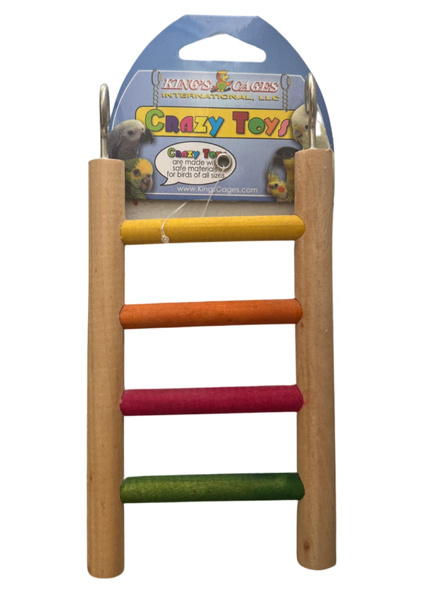 King's Cages Crazy Toy Parakeet Ladder