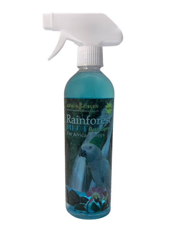 Spray de banho Rainforest Mist para cinza africano