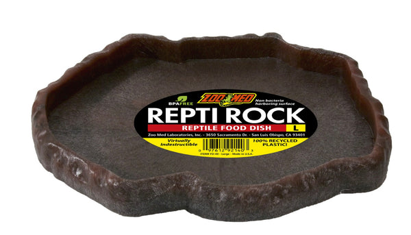 Zoo Med, Repti Rock Food Dish, Assorted Colors
