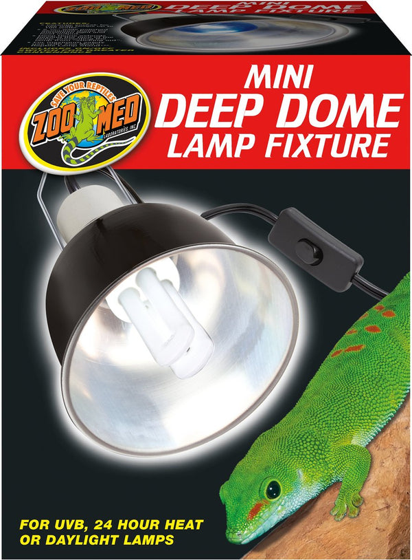 Zoo Med Mini Deep Dome Lamp Fixture