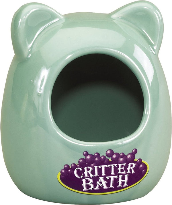 Kaytee Ceramic Critter Bath, Color Varies, Small