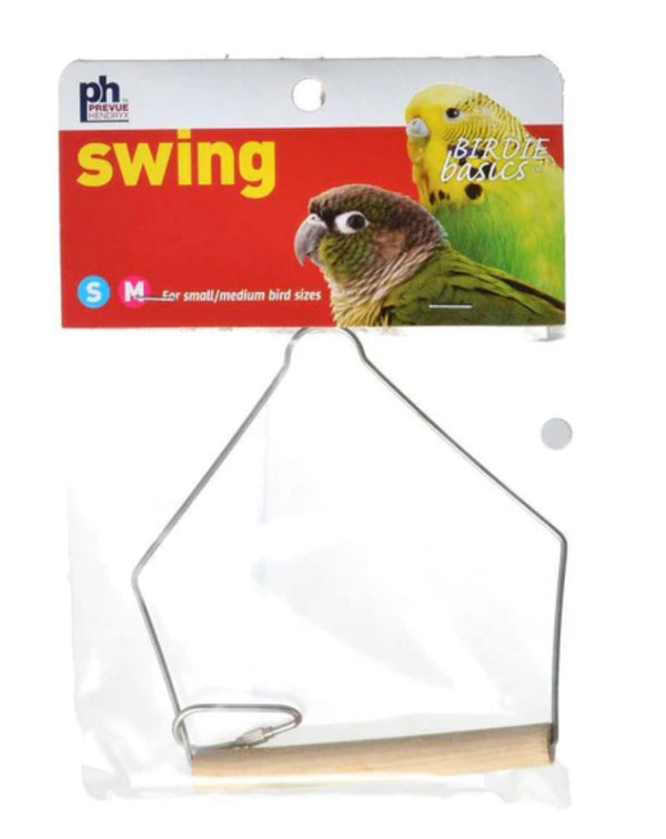 Prevue Birdie Basics Swing para pássaros pequenos/médios 