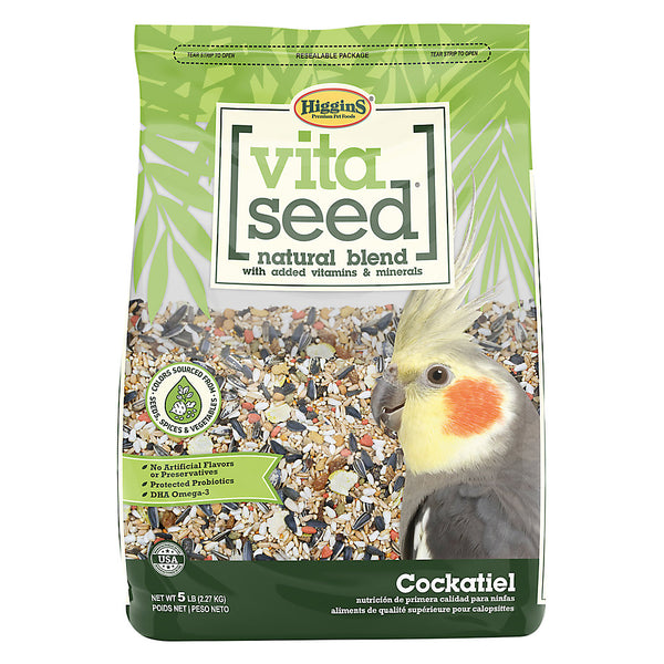 Higgins Vita Seed Cockatiel Food