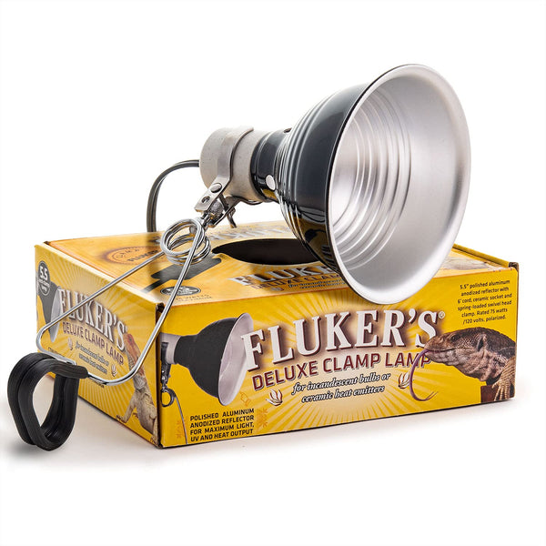 Fluker's Clamp Lamp - 75W 5.5"