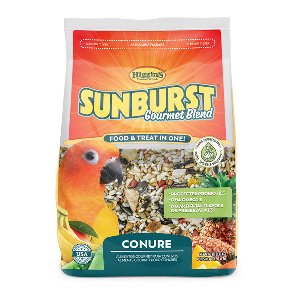 Higgins Sunburst Mistura Gourmet Conure Food